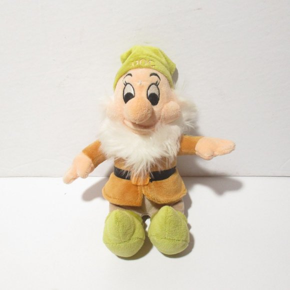 Lot Of 5 Snow White The Seven Dwarfs Doll Plush Disney Store 9" - Picture 5 of 9